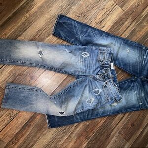 Polo by Ralph Lauren Blue Cropped Distressed JeansTwo Jeans One Low Price